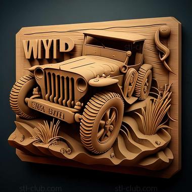 3D модель Willys MB (STL)